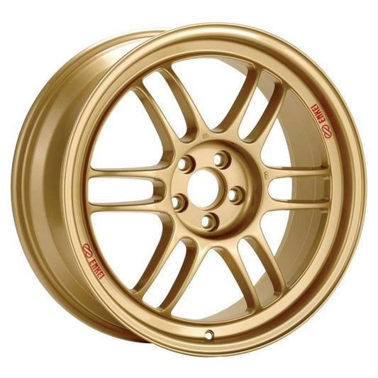Enkei RPF1 17x8 +45 5x100 Gold-WheelFlip