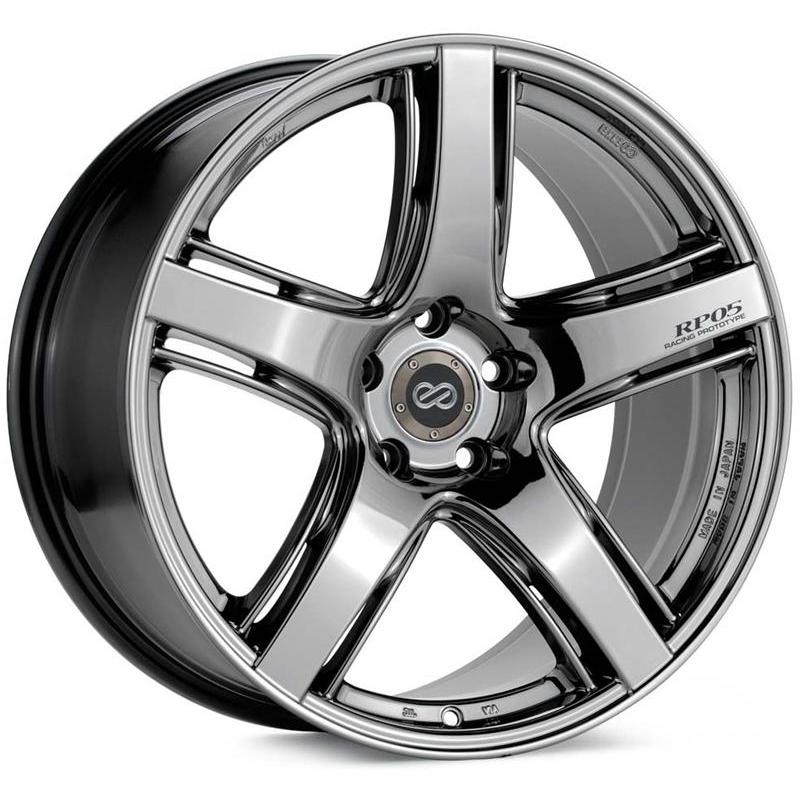(set of 4) Enkei RP05 Silver Paint | 19x9.5" +40mm | 5x114.3mm Wheels