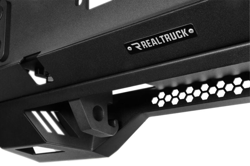 Go Rhino 18-26 Jeep Wrangler JL/JLU (Excl. LED Fog Lights) Trailline Front Stubby Bumper - Tex. Blk