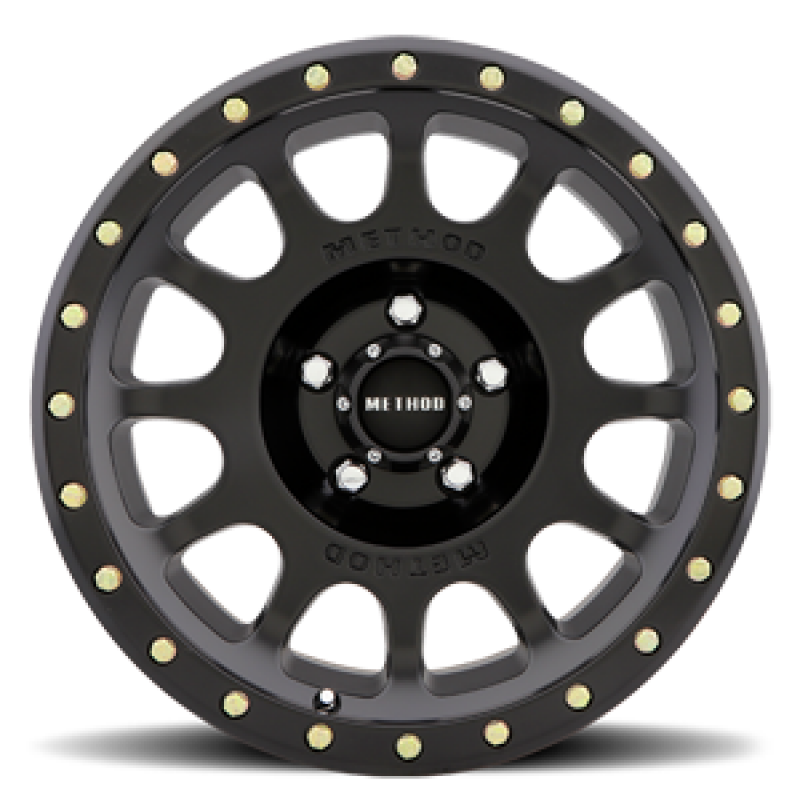 Method MR305 NV Matte Black | 17x8.5" +25mm | 5x5mm Wheel