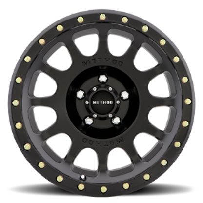 Method MR305 NV Matte Black | 17x8.5" +25mm | 5x150mm Wheel
