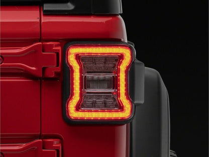 Raxiom 18-26 Jeep Wrangler JL LED Tail Lights Clear Housing Clear Lens (J181426)