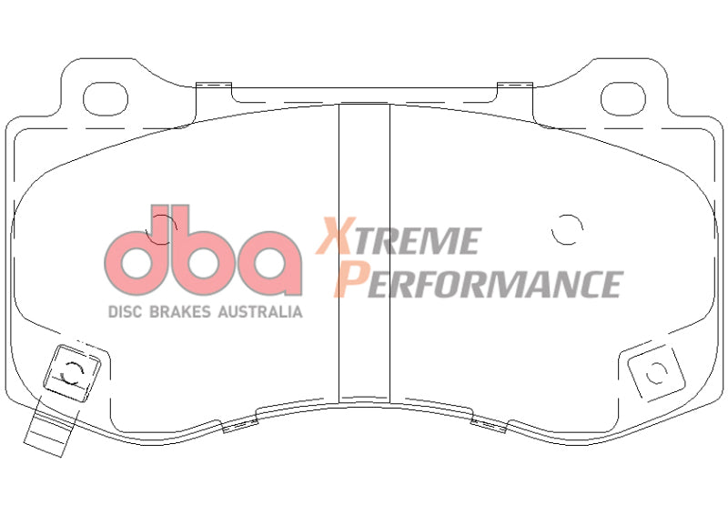 DBA XP650 Front XP Brake Pads | Dodge Magnum/Challenger SRT8 (06-09) (DB2259XP)