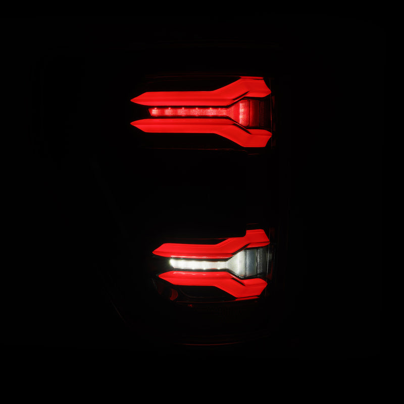 AlphaRex Fits 24-25 Ford F150 LUXX LED Taillight - Alpha Black - 653028
