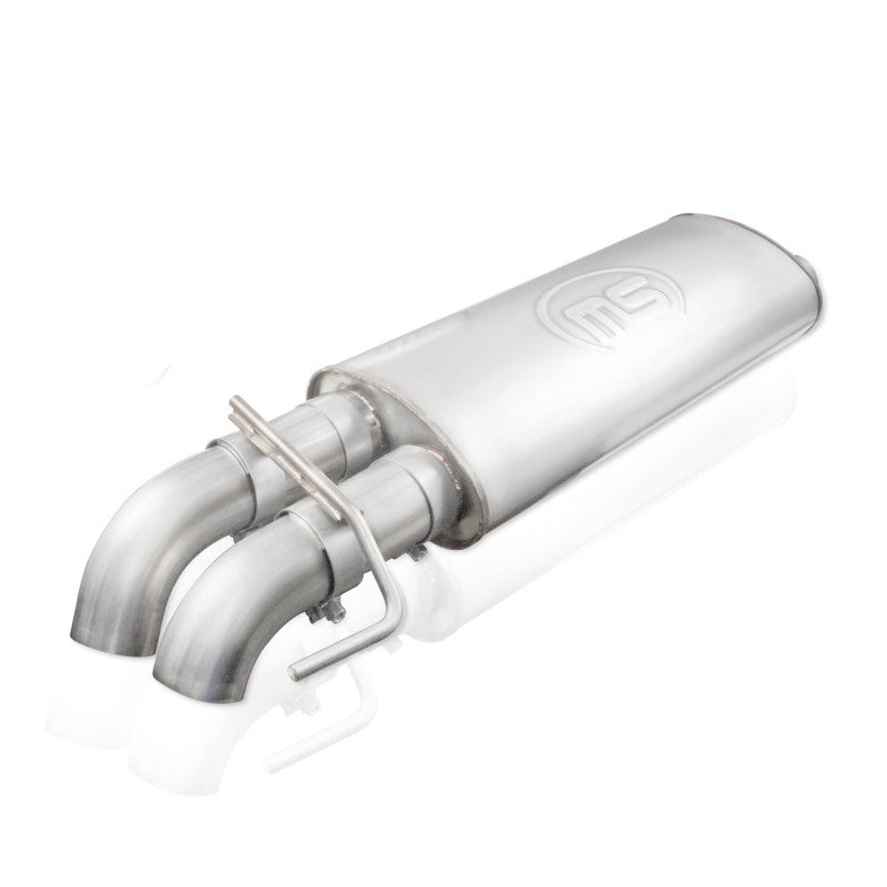 Stainless Works 3in X-Pipe Resonator Dump In Front Of Rear Axle | Ford F-150 Raptor (11-14) (FTR10CBDP)