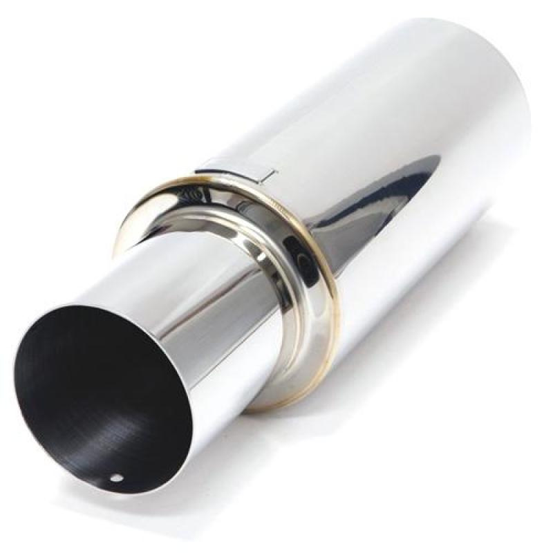 BLOX Racing N1 Muffler with Straight Tip (BXEX-00106)