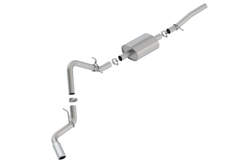 Borla S-Type Cat-Back Exhaust | Chevy Silverado 1500 5.3L (17-20) (140805BC)
