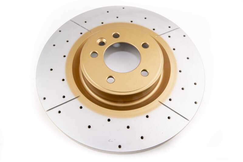DBA XGold Drilled & Slotted Street Series Rotor | Land Rover Range Rover (13-18) (DBA3090X)