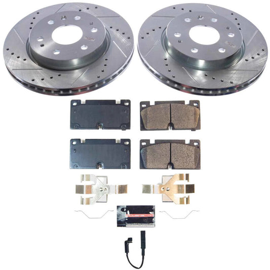 PowerStop 23-24 Chevrolet Colorado Front Z23 Evolution Brake Kit (K9200)