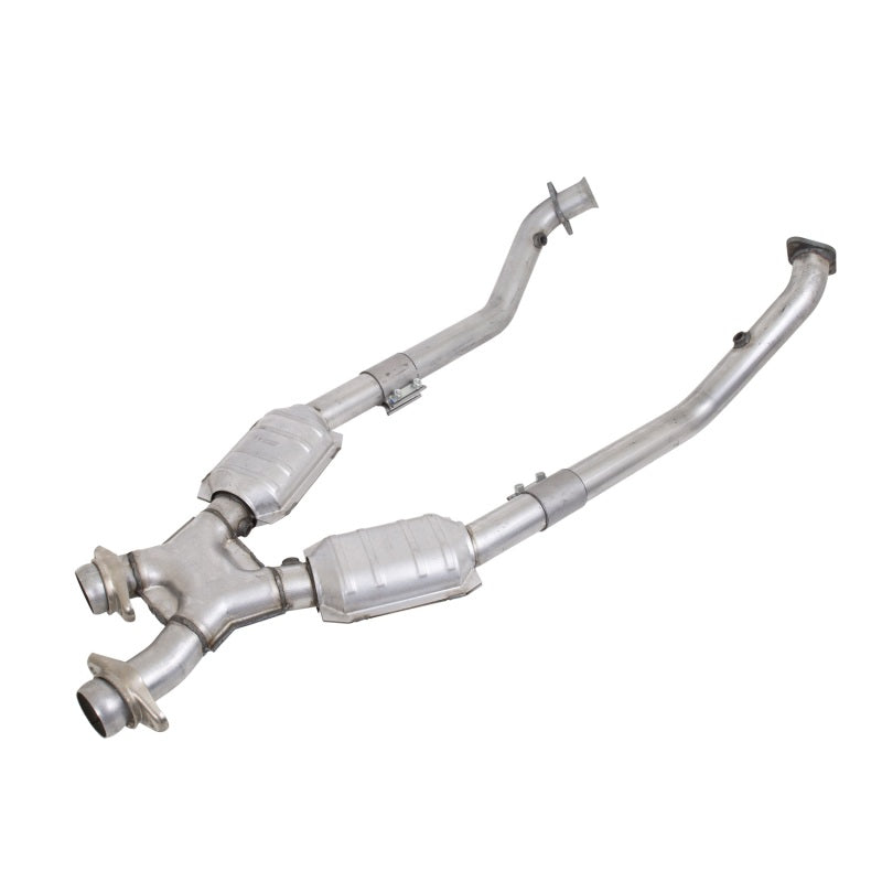 BBK 2-1/2in X Pipe w/ Catalytic Converters | Ford Mustang 94-04 (1670)