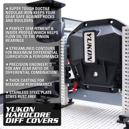Yukon Gear YHCC-F8.8 Nodular Iron Differential Cover for Ford 8.8 Rear Axle