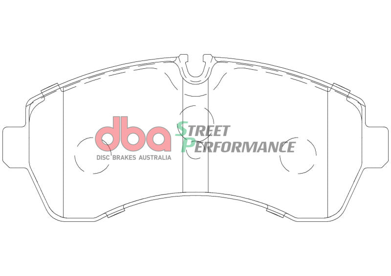 DBA SP Performance Front Brake Pads | Dodge Sprinter 3500 DRW (07-09) (DB1974SP)