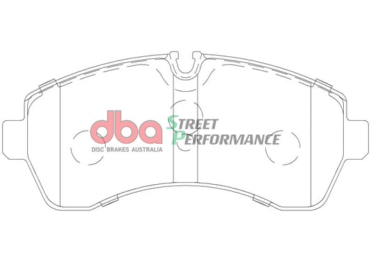 DBA SP Performance Front Brake Pads | Dodge Sprinter 3500 DRW (07-09) (DB1974SP)