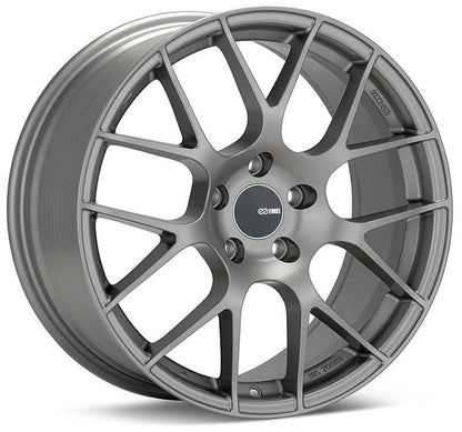 Enkei Raijin Gunmetal | 19x8" +45mm | 5x112mm Wheel