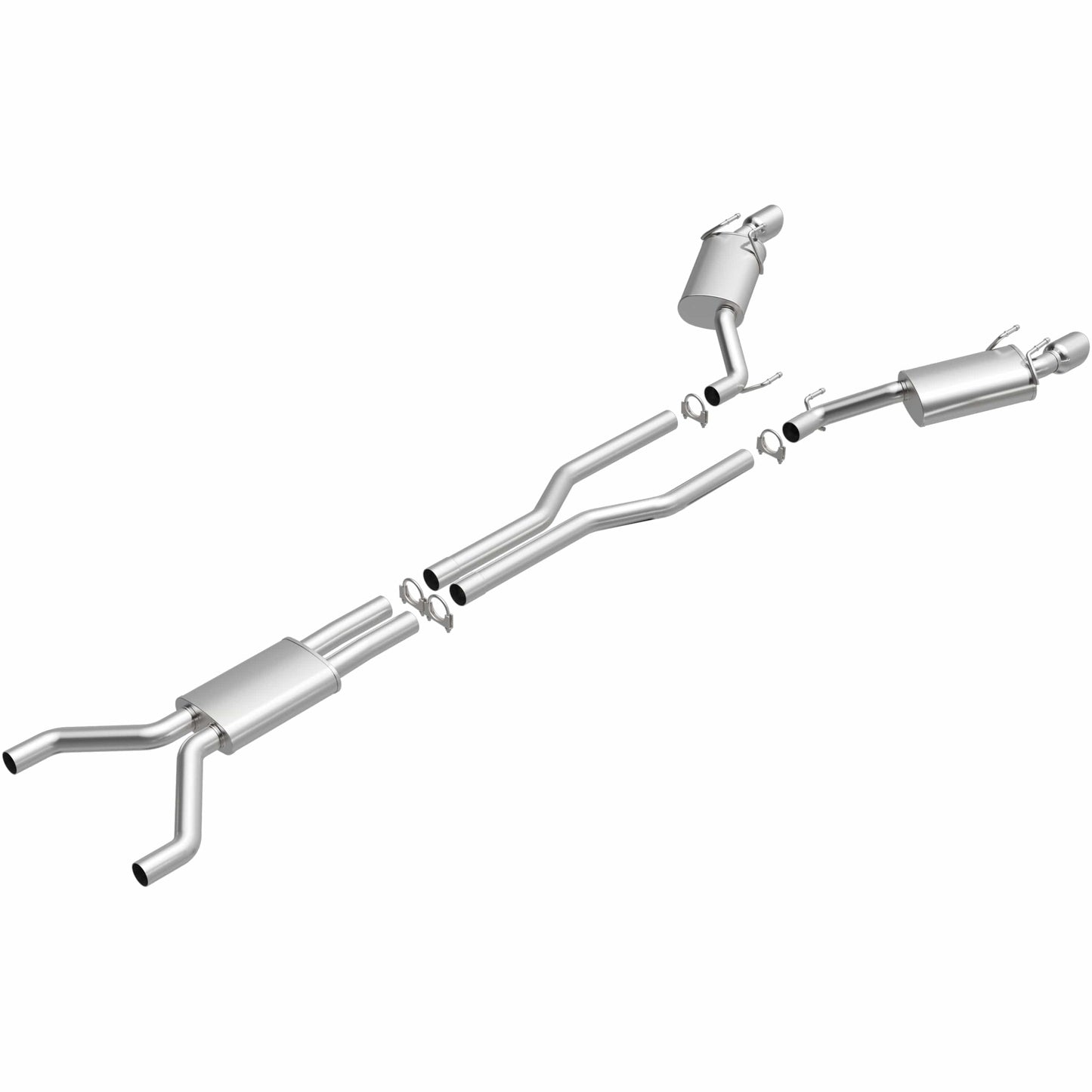 BRExhaust 2010-2015 Chevrolet Camaro 3.6L Direct-Fit Replacement Exhaust System