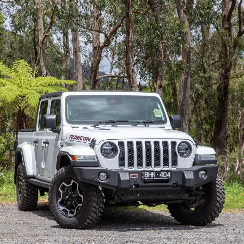 ARB 3450150 Deluxe Winch Front Bumper for 1987-2006 Jeep Wrangler YJ/TJ