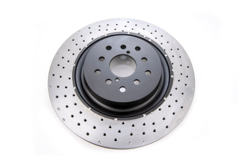 DBA Front Cross Drilled/Dimpled 4000 XD Series Rotor | Subaru WRX STi (04-17) (DBA43050XD-10)