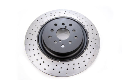DBA Front Cross Drilled/Dimpled 4000 XD Series Rotor | Subaru WRX STi (04-17) (DBA43050XD-10)