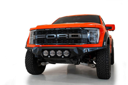 Addictive Desert Designs 2021+ Ford Raptor Bomber Front Bumper w/ 4 Rigid 360 6in Light Mounts
