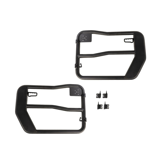 Rugged Ridge 11509.31 Fortis Tube Doors for 07-18 Jeep Wrangler JK