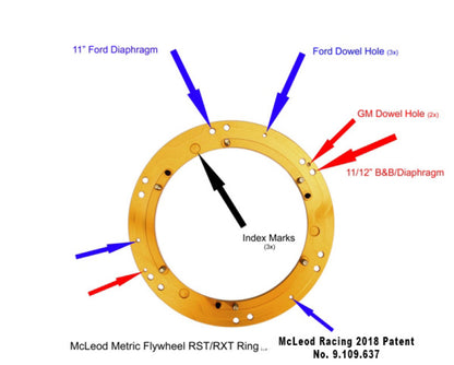 McLeod RXT Clutch Mustang 4.6L 1-1/16in X 10 Spline