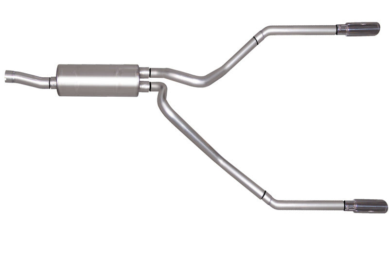 Gibson 2.5in Dual Split Cat-Back Exhaust | Ford F-250 Super Duty Lariat (99-04) (9505)