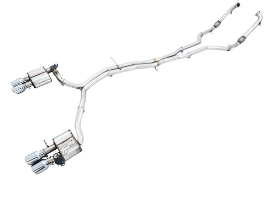 AWE Tuning AWE SwitchPath Exhaust for Audi B9 S4 - 3025-42030