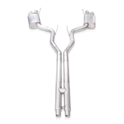 Stainless Works Redline Factory Connect H-Pipe Catback Exhaust w/Valves | Ford Shelby GT350 (15+) (GT350CBHFCR)
