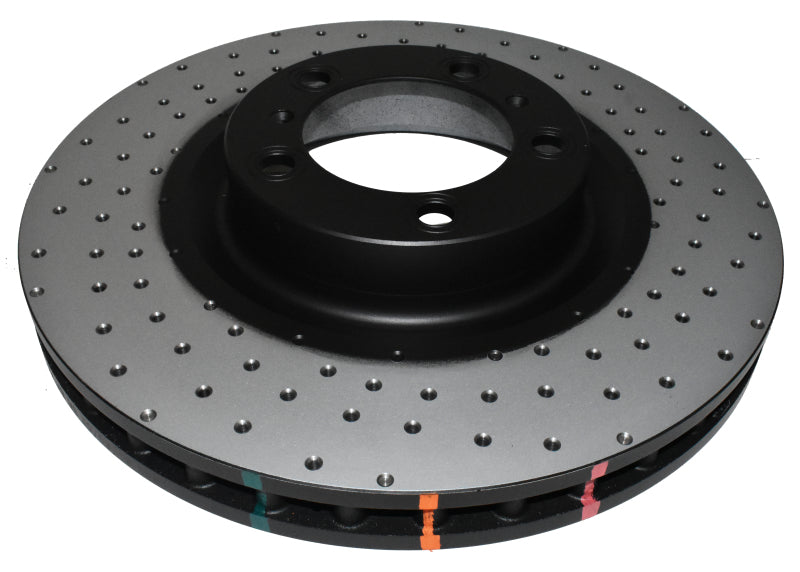 DBA 4000 Series Cross Drilled Iron Rotor | Porsche Panamera (10-13) excl GTS/Turbo (DBA42592XD)