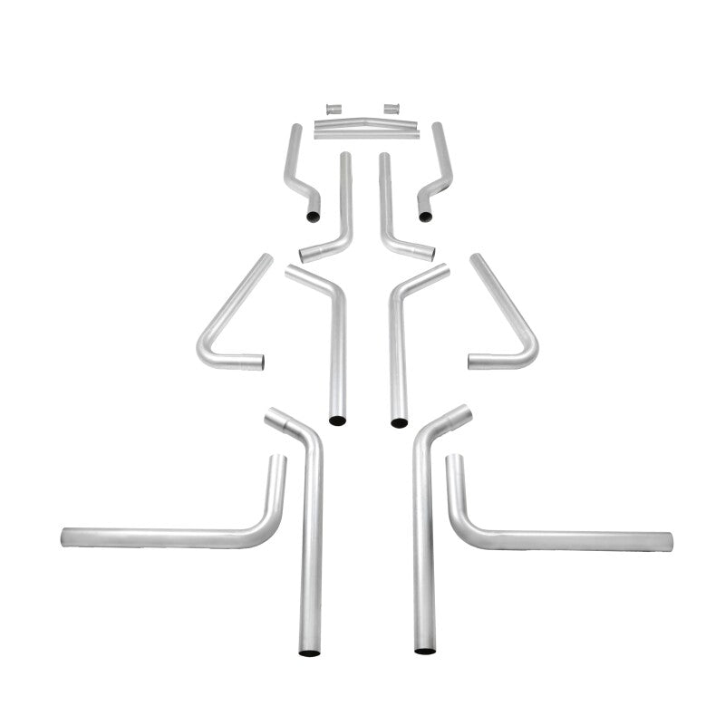 Flowmaster U-FIT 2.25in Aluminized Steel Dual Kit For Universal (15935)