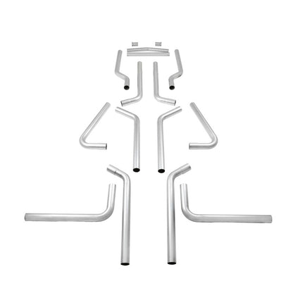 Flowmaster U-FIT 2.25in Aluminized Steel Dual Kit For Universal (15935)