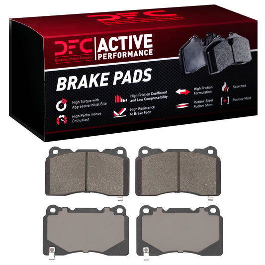 DFC Low Metallic Front/Rear Pads | Ford Mustang/Volvo S80/Subaru Impreza (79-10) (1115-1001-00)