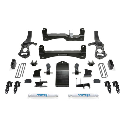 Fabtech 4" Basic Suspension System w/ Performance Shocks | GM C/K1500 Pickup (19-22) w/ Trail Boss/AT4 Package (K1136)