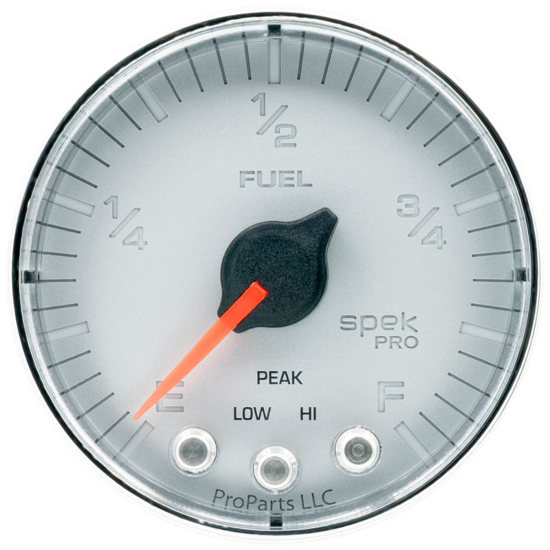 Autometer Spek-Pro 2 & 1/16" Programmable Fuel Level Gauge
