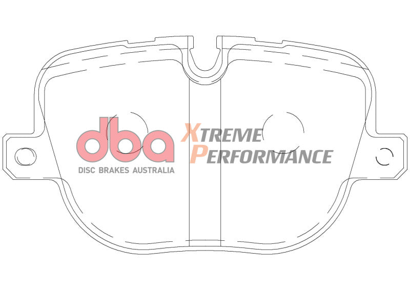 DBA Rear XP Performance Brake Pads | Land Rover Range Rover Supercharged (10-12) (DB2207XP)