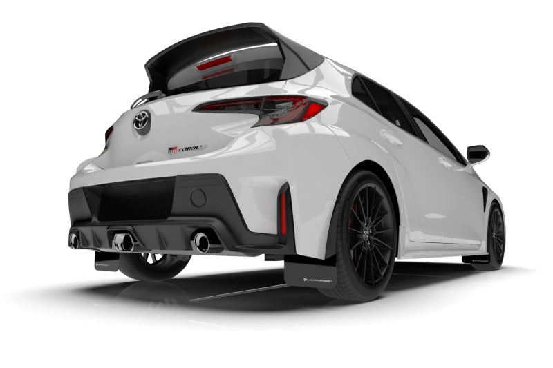 Rally Armor 23-25 Toyota GR Corolla UR Mud Flap | Toyota GR Corolla (22-26) (MF89-UR-BLK-RD)