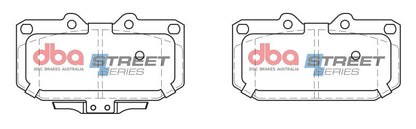 DBA Front Street Series Brake Pads | Subaru Impreza WRX (06-07) (DB1170SS)