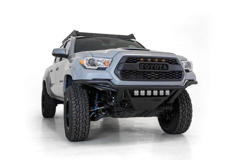 Addictive Desert Designs 16-20 Toyota Tacoma PRO Bolt-On Front Bumper - Hammer Black