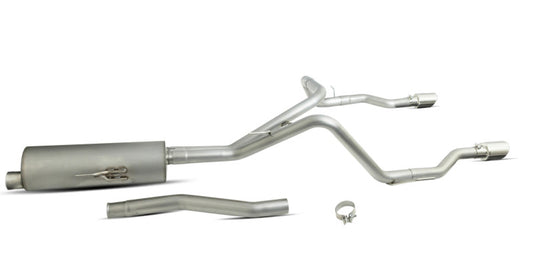 Gibson 3in/2.5in Dual Split Cat-Back Exhaust | Jeep Gladiator JT Rubicon (20-22) (617410)