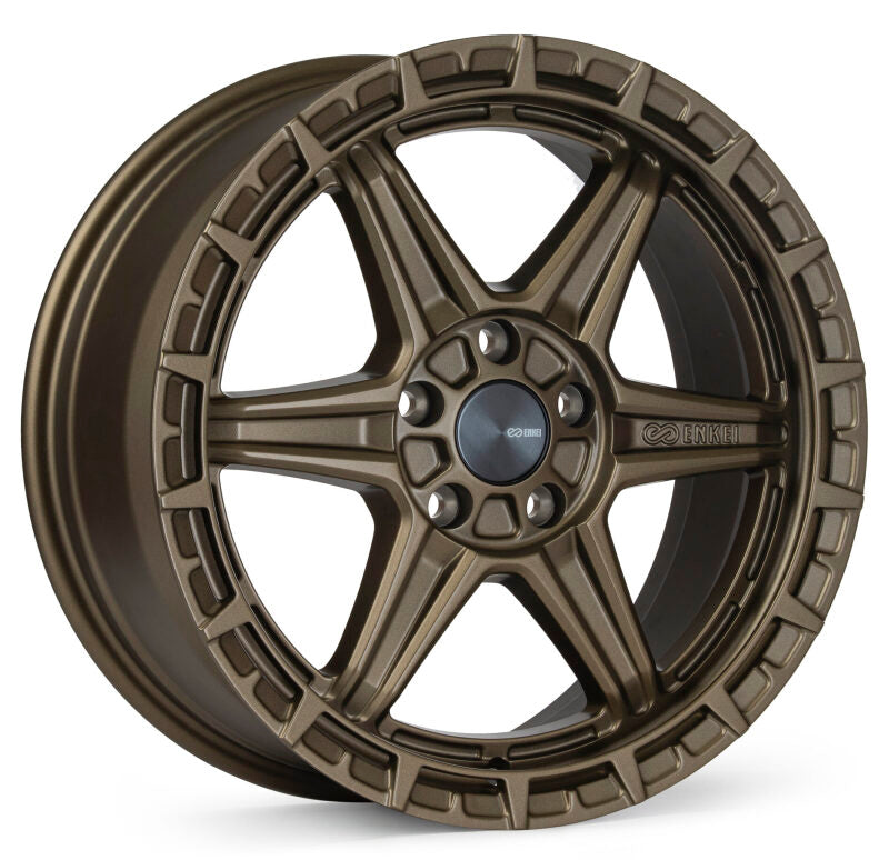 Enkei Trail-Finder OVL Matte Bronze | 17x7.5" +35mm | 5x114.3mm Wheel