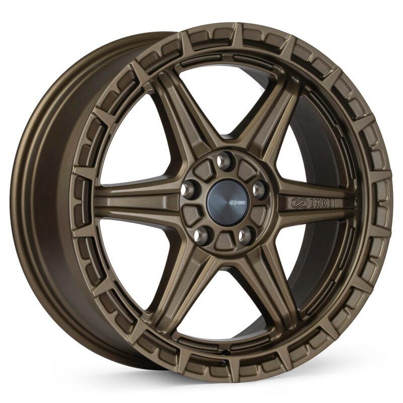 (set of 4) Enkei Trail-Finder OVL Matte Bronze | 18x8" +35mm | 5x114.3mm Wheels