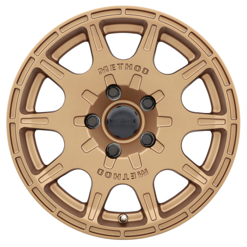 (set of 4) Method MR502 VT-Spec Bronze | 15x7" +15mm | 5x100mm Wheel