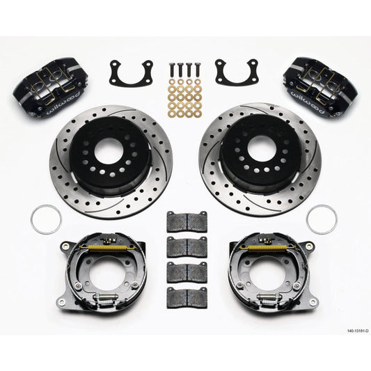 Wilwood Engineering P/S Rear Brake Kit New Big Ford Drilled 2.5"