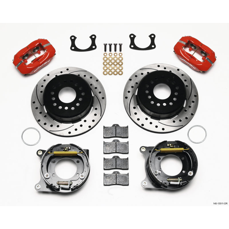 Wilwood Rear Disc Brake Kit with Park BOP 2.75" Offset
