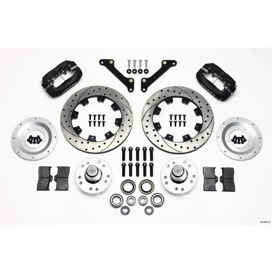 Wilwood Dynalite Big Brake Front Brake Kit (Hub) - Black - SRP Rotor - 79-81 Camaro