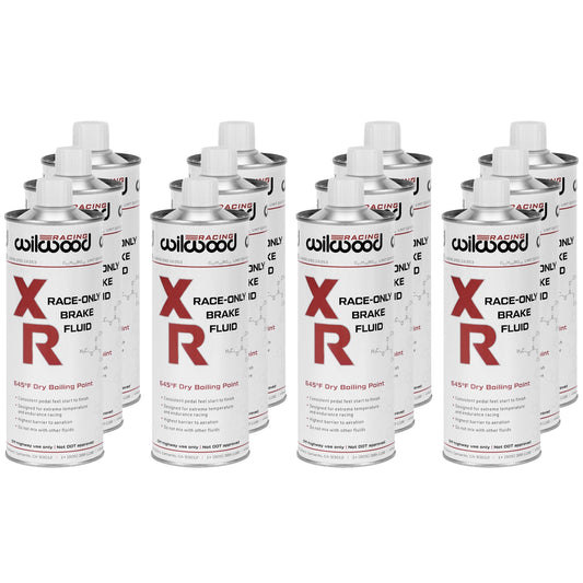Wilwood XR Racing Brake Fluid - Glycol - 16.9 oz Can - (Set of 12)