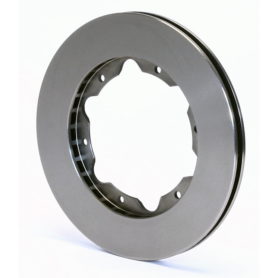 Wilwood Ultra-Lite HP 30 Vane Rotor - 10.75" Diameter - .810" Width - 6 x 6.25" Bolt Circle - .325" Hole Type - 7.00" Far Side I.D. - 5.59" Lug I.D. - 7.4 lbs.