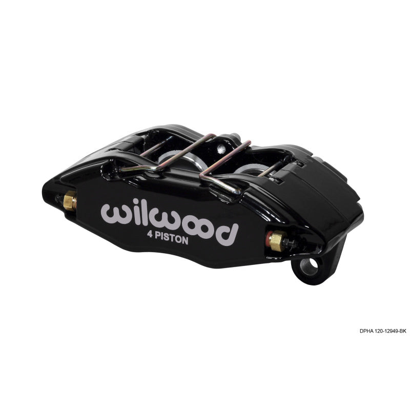 Wilwood Forged DHPA DynaPro Honda/Acura Caliper - Black - 5.51" Lug Mount - 1.62" Pistons - .83" Rotor Width