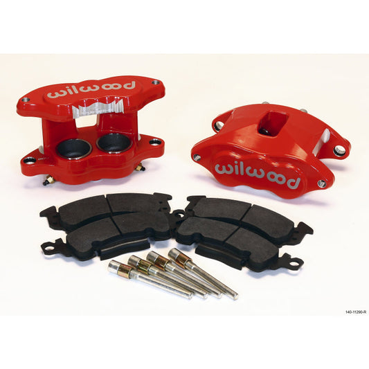 Wilwood D52 Front Caliper Kit - Red Powder Coat Caliper