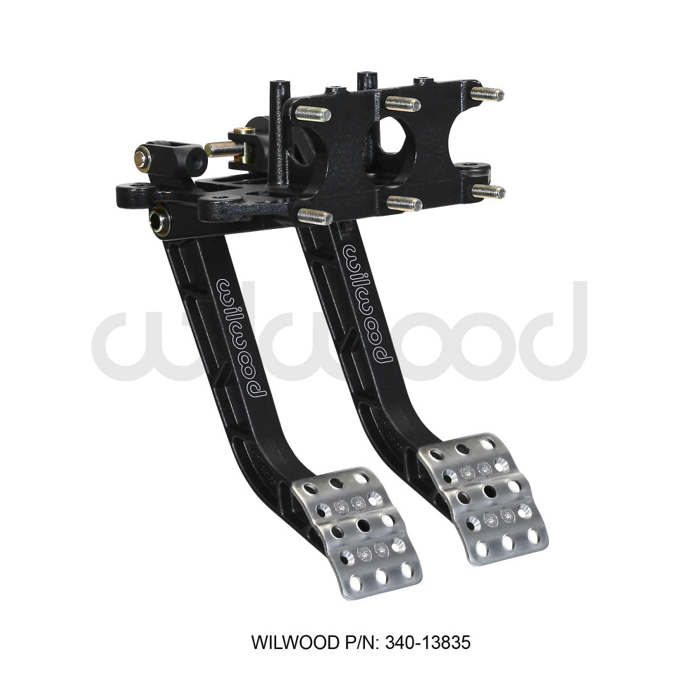 Wilwood Reverse Mount Triple Master Cylinder Pedal Assembly (5.1:1 Ratio)
